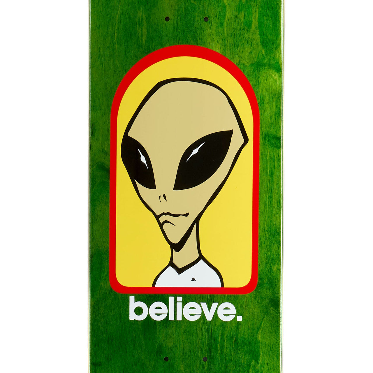 Alien Workshop Believe Skateboard Deck - Assorted Stains - 8.25