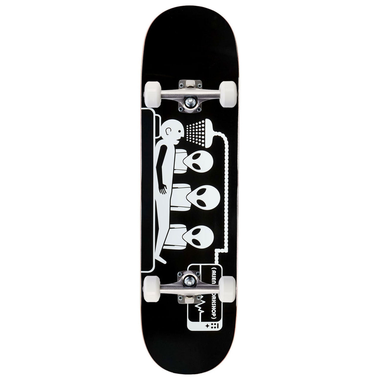 Alien Workshop Abduction Skateboard Complete - Black - 8.125
