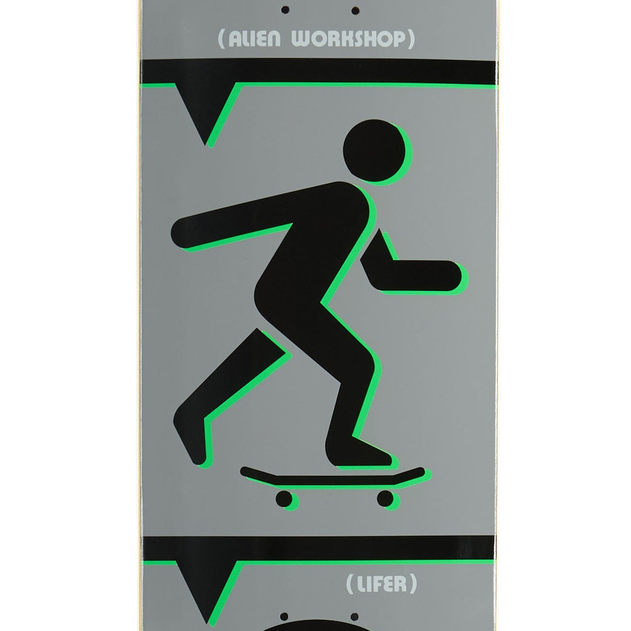 Alien Workshop Lifer Skateboard Complete - Grey - 8.44