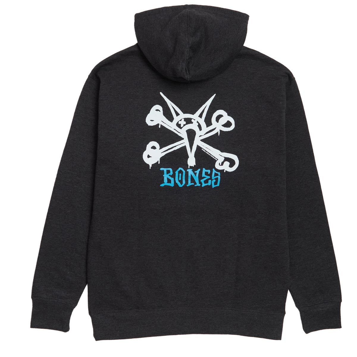 Powell-Peralta Rat Bones Hoodie - Charcoal Heather image 2