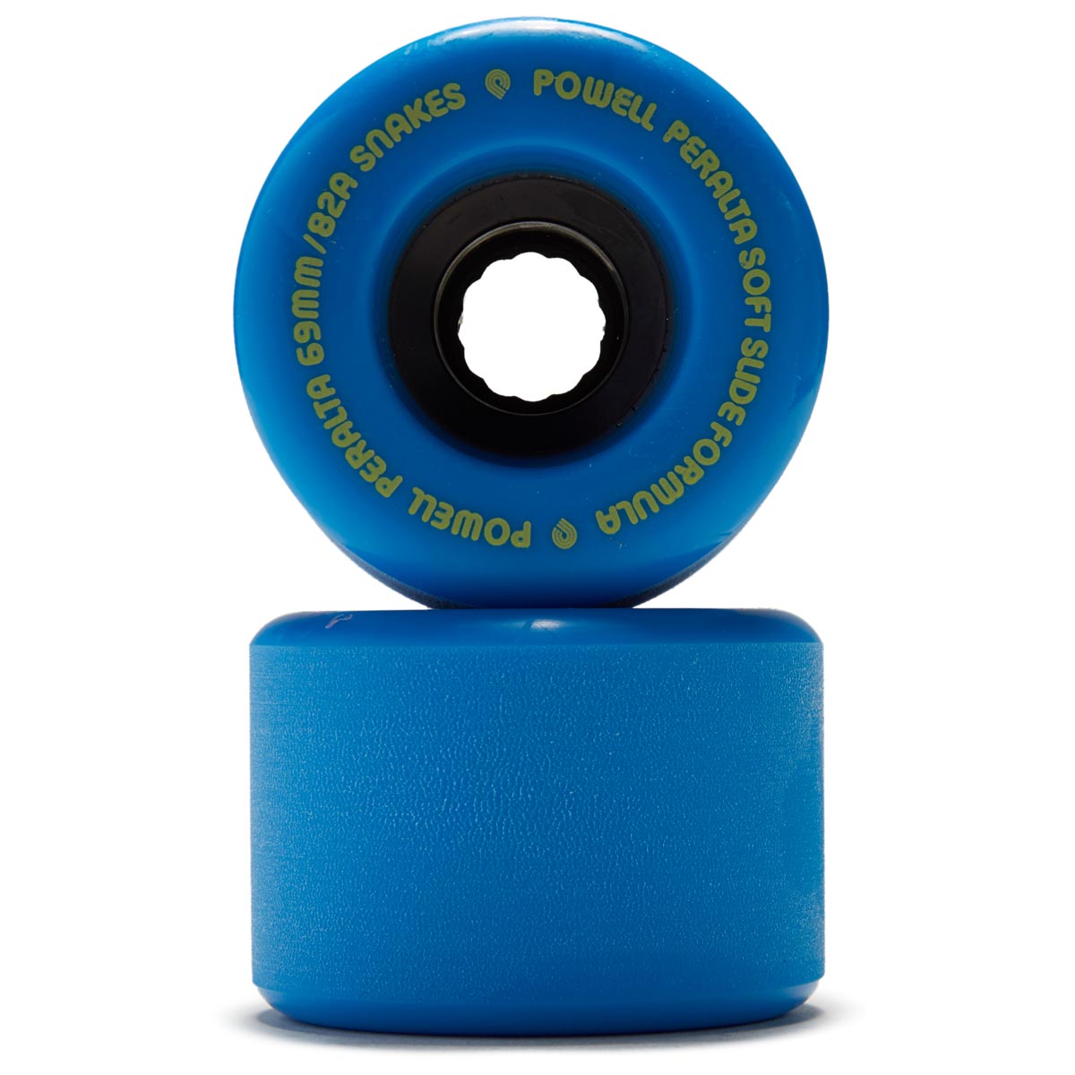 Powell-Peralta Snakes 82A Longboard Wheels - Blue - 69mm image 2