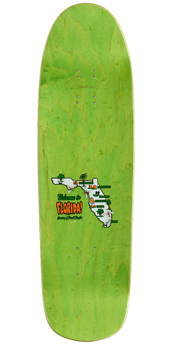 Powell-Peralta Mike Frazier Yellow Man 02 Skateboard Complete - Green Stain - 9.50