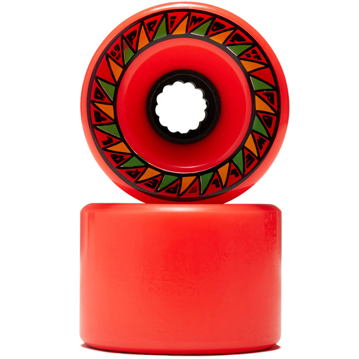 Powell-Peralta Primo 75a Longboard Wheels - Red - 69mm image 2