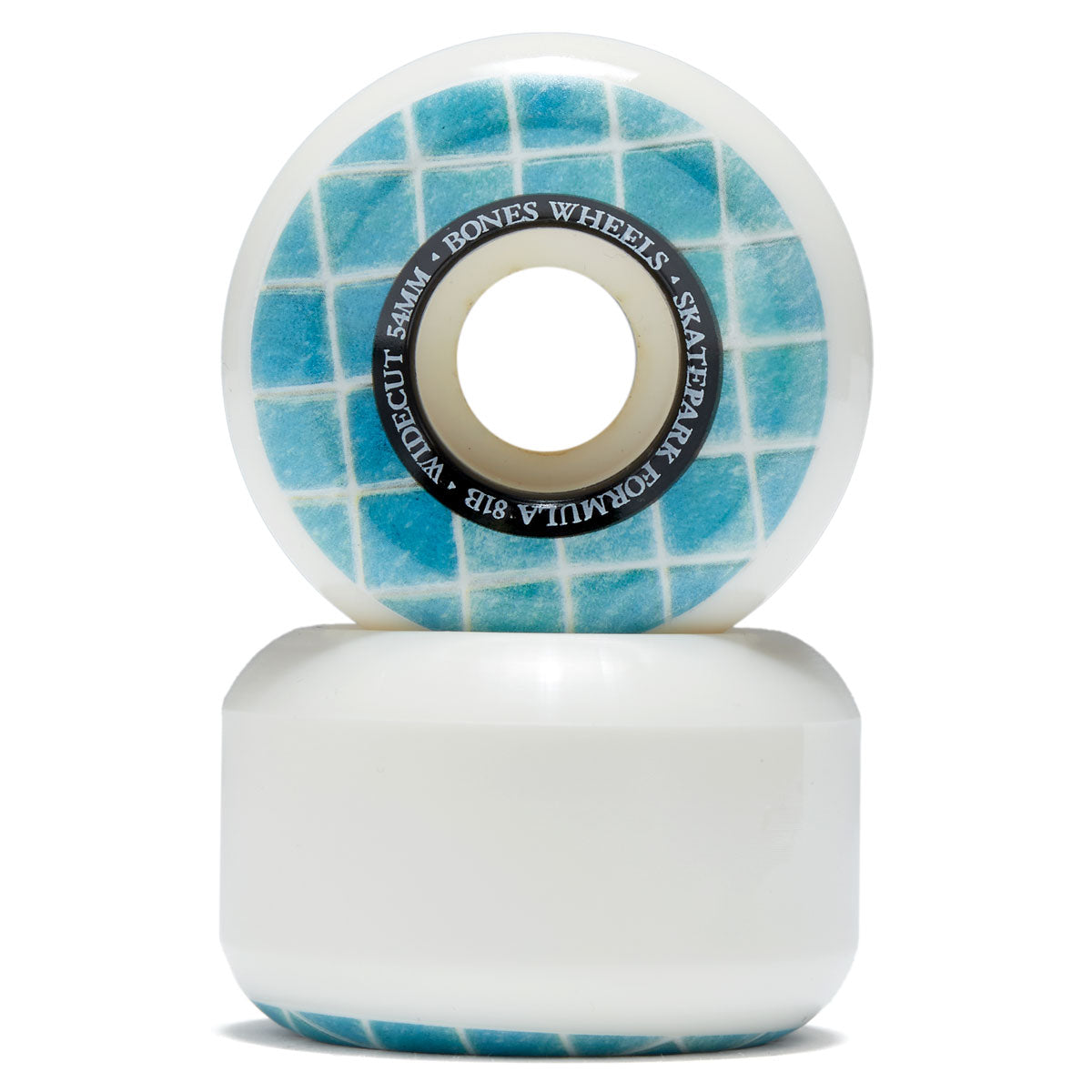 Bones SPF Pool & The Gang 81b V6 Wide-Cut Skateboard Wheels - 54mm image 2