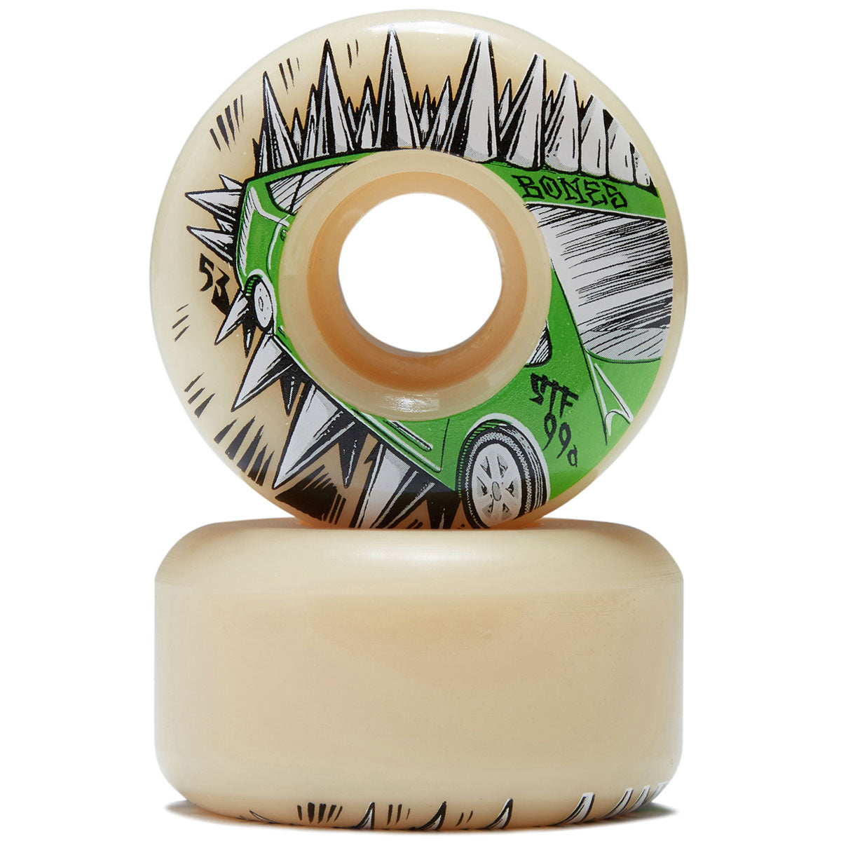 Bones Judas Prius 99a V2 Lock Skateboard Wheels - 53mm image 2