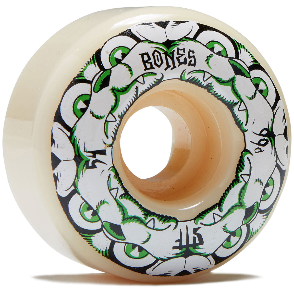 Bones 4 Dog Night 99a V4 Wide Skateboard Wheels - 54mm image 1