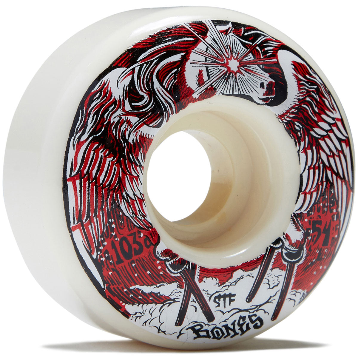 Bones Peg-Leg-Asus 103a V1 Standard Skateboard Wheels - 54mm image 1