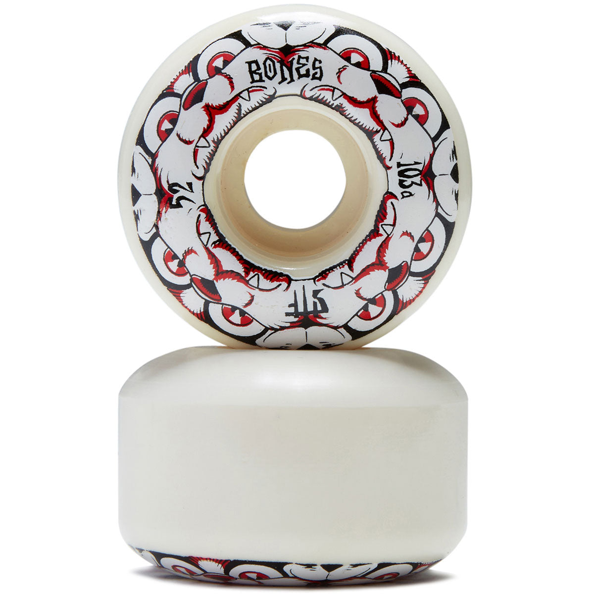 Bones 4 Dog Night 103a V4 Wide Skateboard Wheels - 52mm image 2