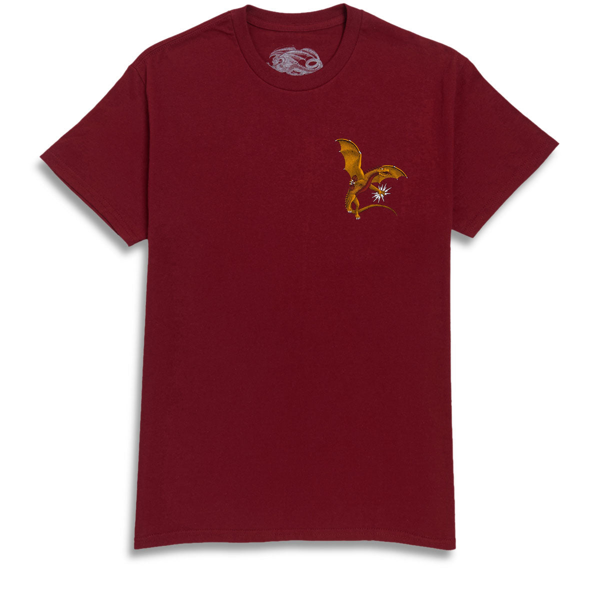 Powell-Peralta Dragons Logo T-Shirt - Burgundy image 2