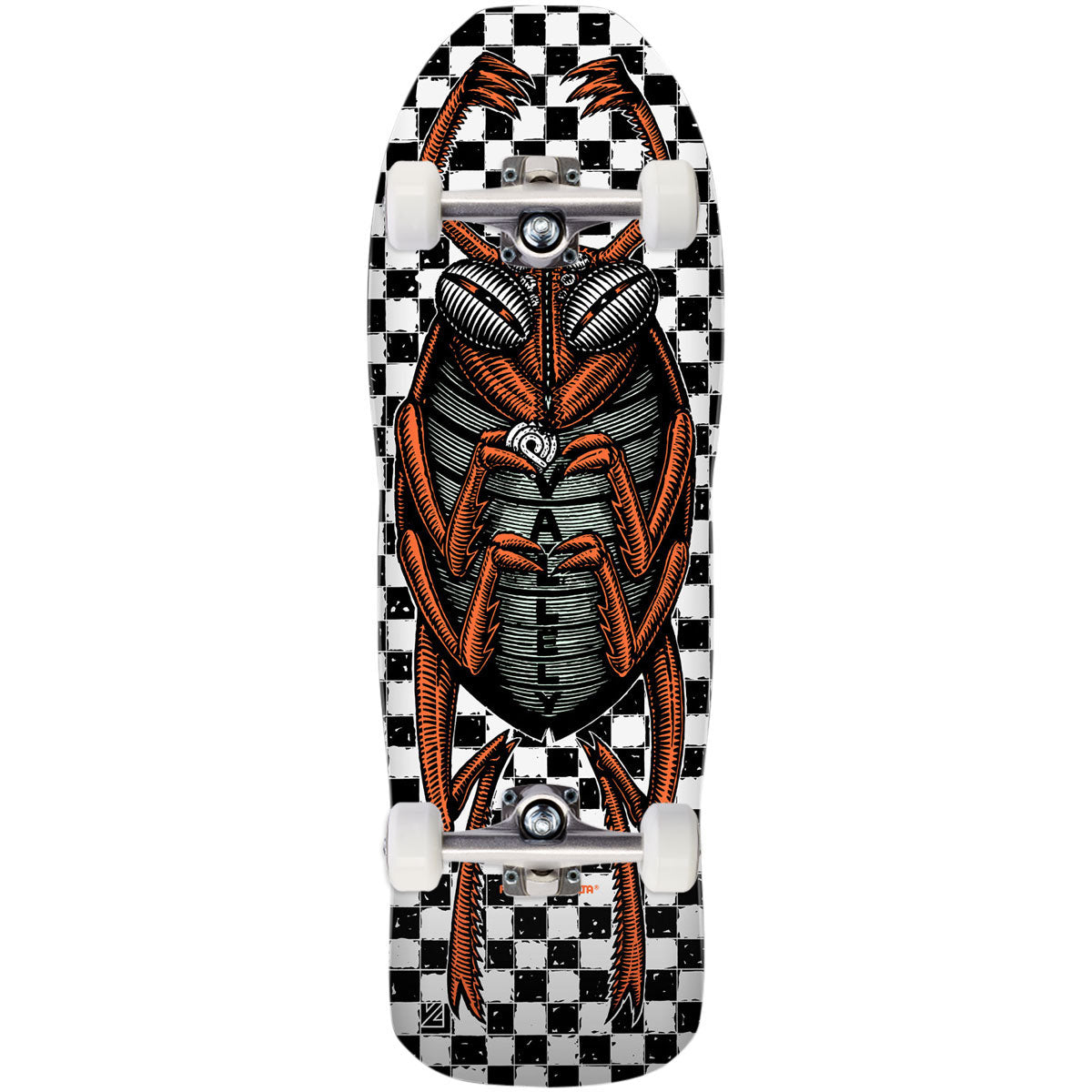 Powell-Peralta Mike Vallely Bug 01 Skateboard Complete - White - 10.00