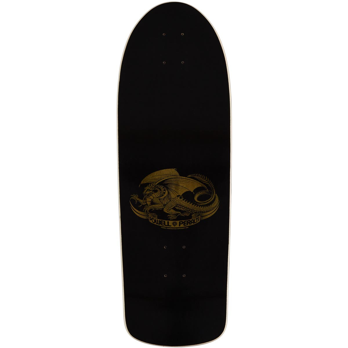 Powell-Peralta Ripper OG Checkered Skateboard Deck - Gold Foil - 10.00