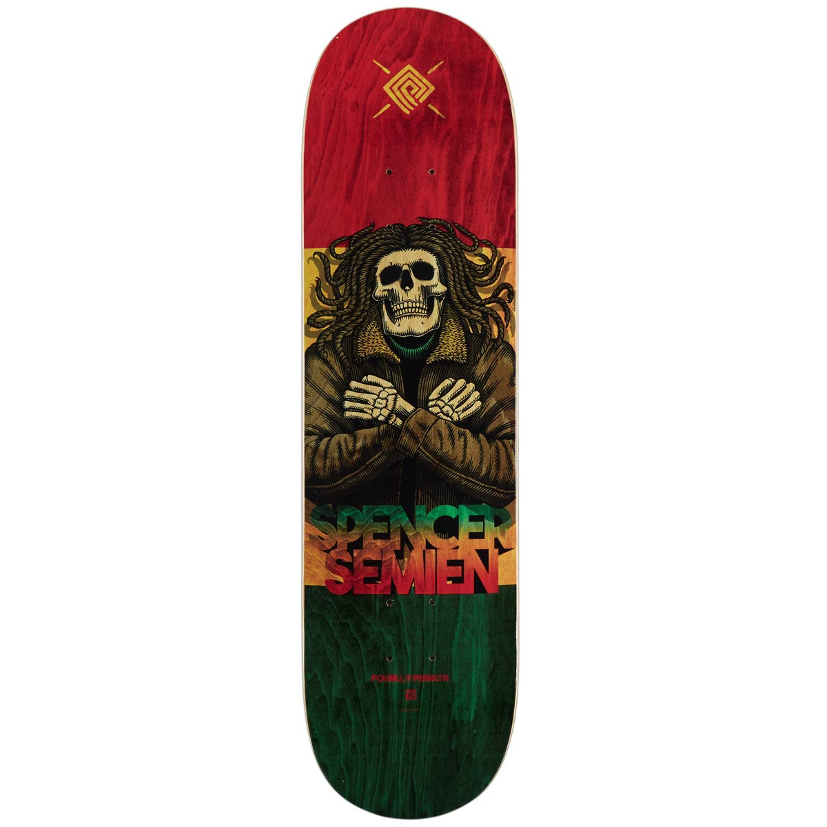 Powell-Peralta Spencer Semien Dreads Skateboard Deck - 8.25