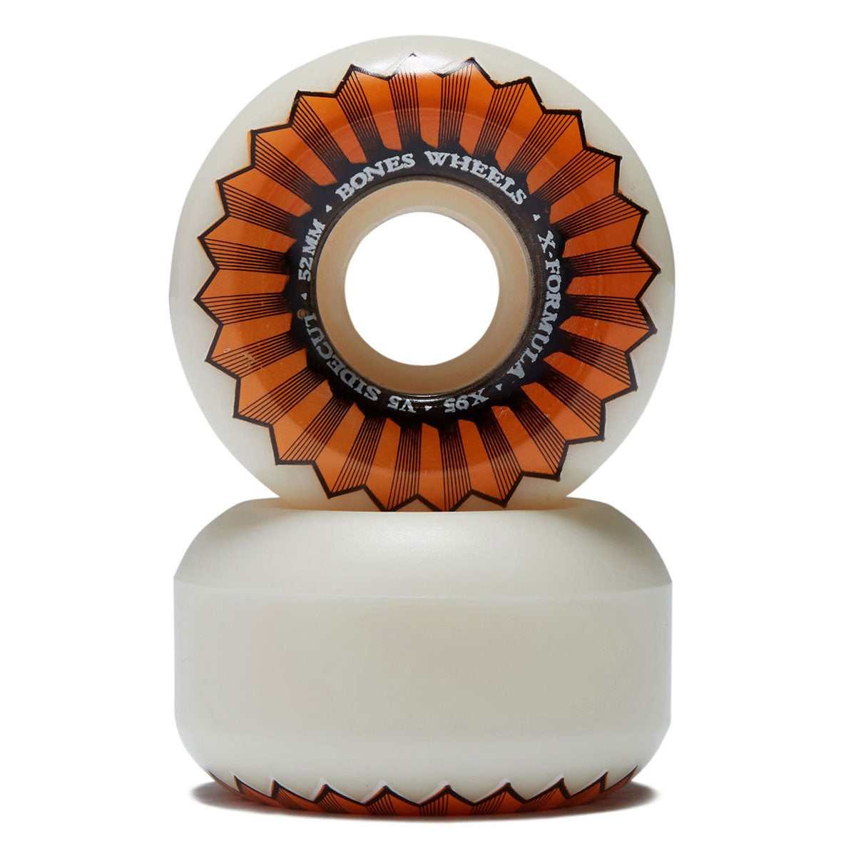 Bones X Formula Sidecuts 95a V5 Sidecut Skateboard Wheels - 52mm image 2