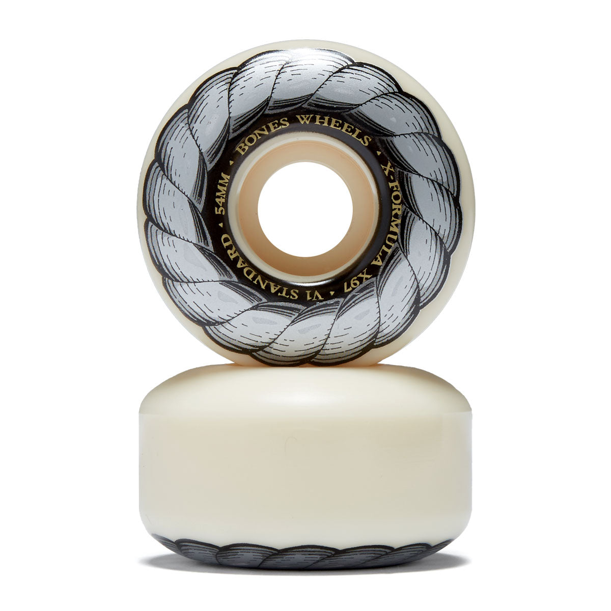 Bones X Formula Standards 97a V1 Skateboard Wheels - 54mm image 2