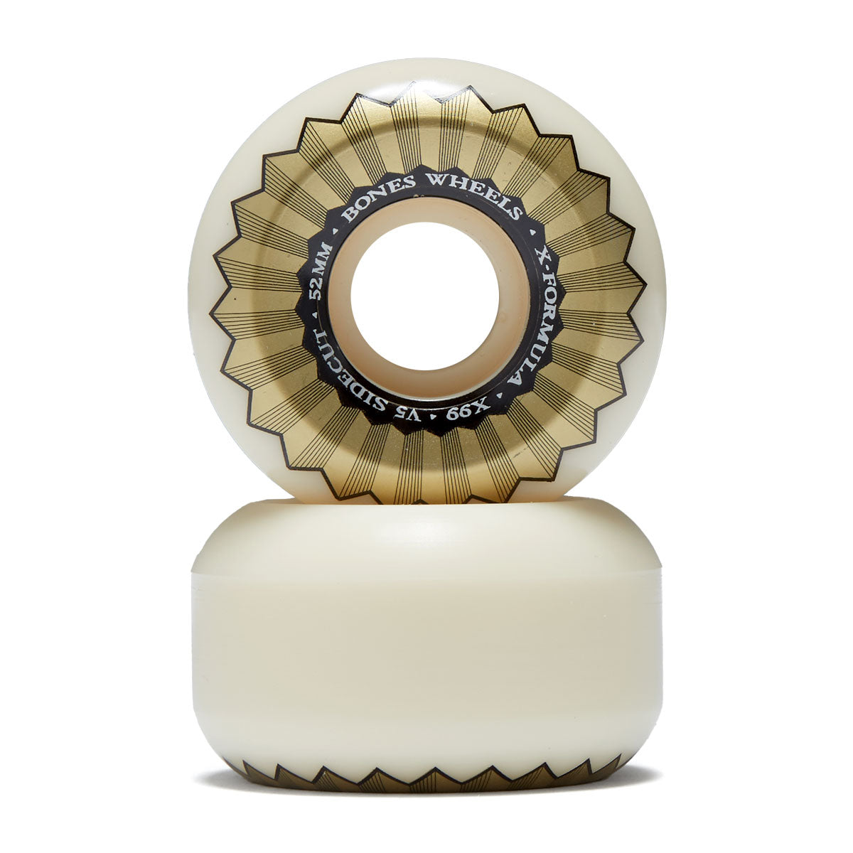 Bones X Formula Sidecuts 99a V5 Sidecut Skateboard Wheels - 52mm image 2
