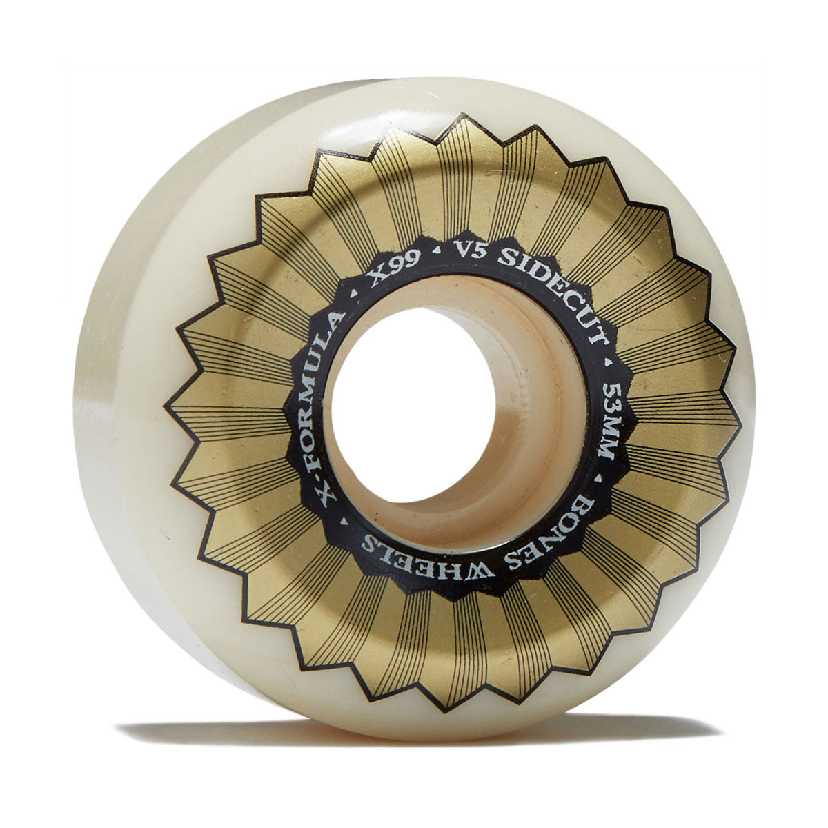 Bones X Formula Sidecuts 99a V5 Sidecut Skateboard Wheels - 53mm image 1