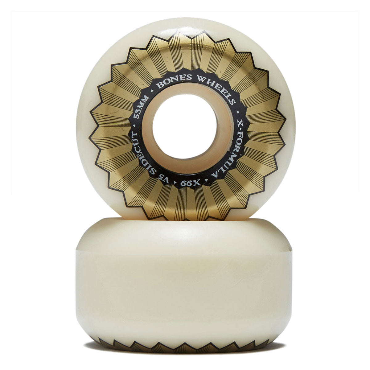 Bones X Formula Sidecuts 99a V5 Sidecut Skateboard Wheels - 53mm image 2