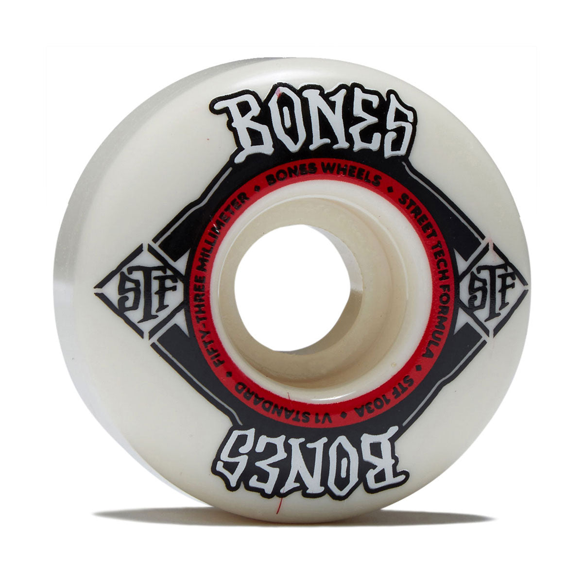 Bones STF Standards 103a V1 Skateboard Wheels - 53mm image 1
