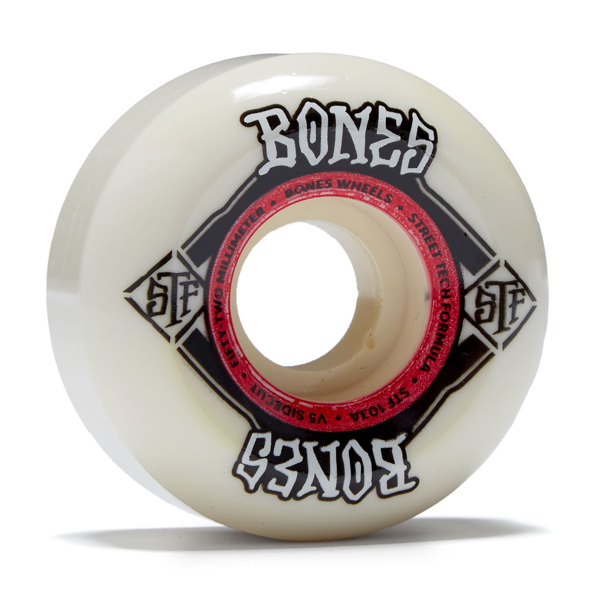 Bones STF Sidecuts 103a V5 Sidecut Skateboard Wheels - 52mm image 1