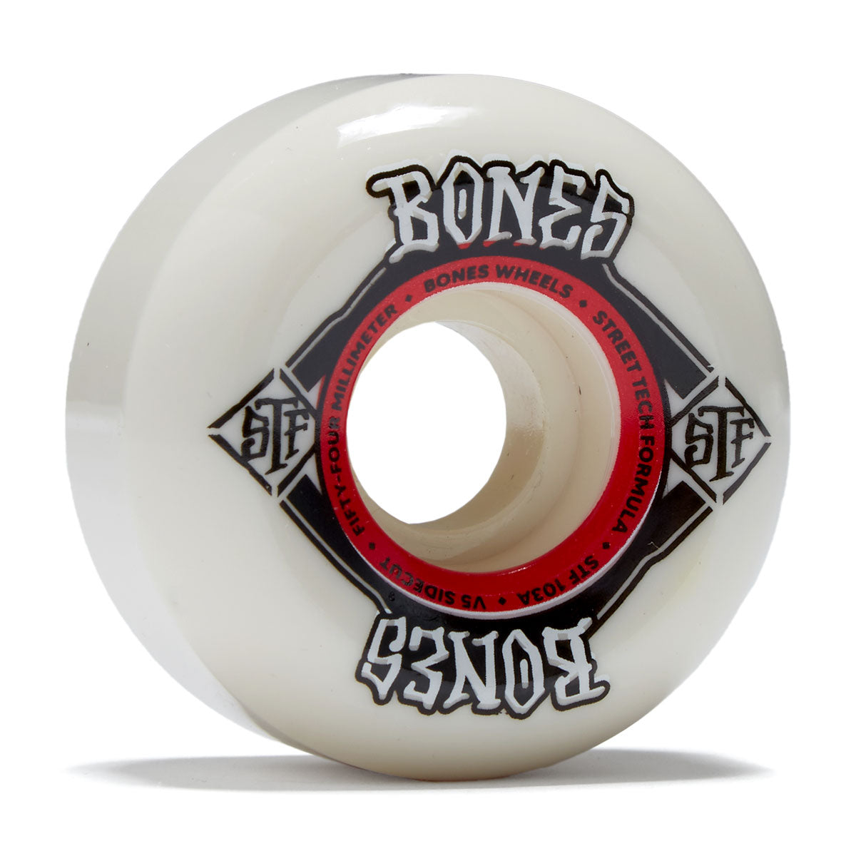 Bones STF Sidecuts 103a V5 Sidecut Skateboard Wheels - 54mm image 1