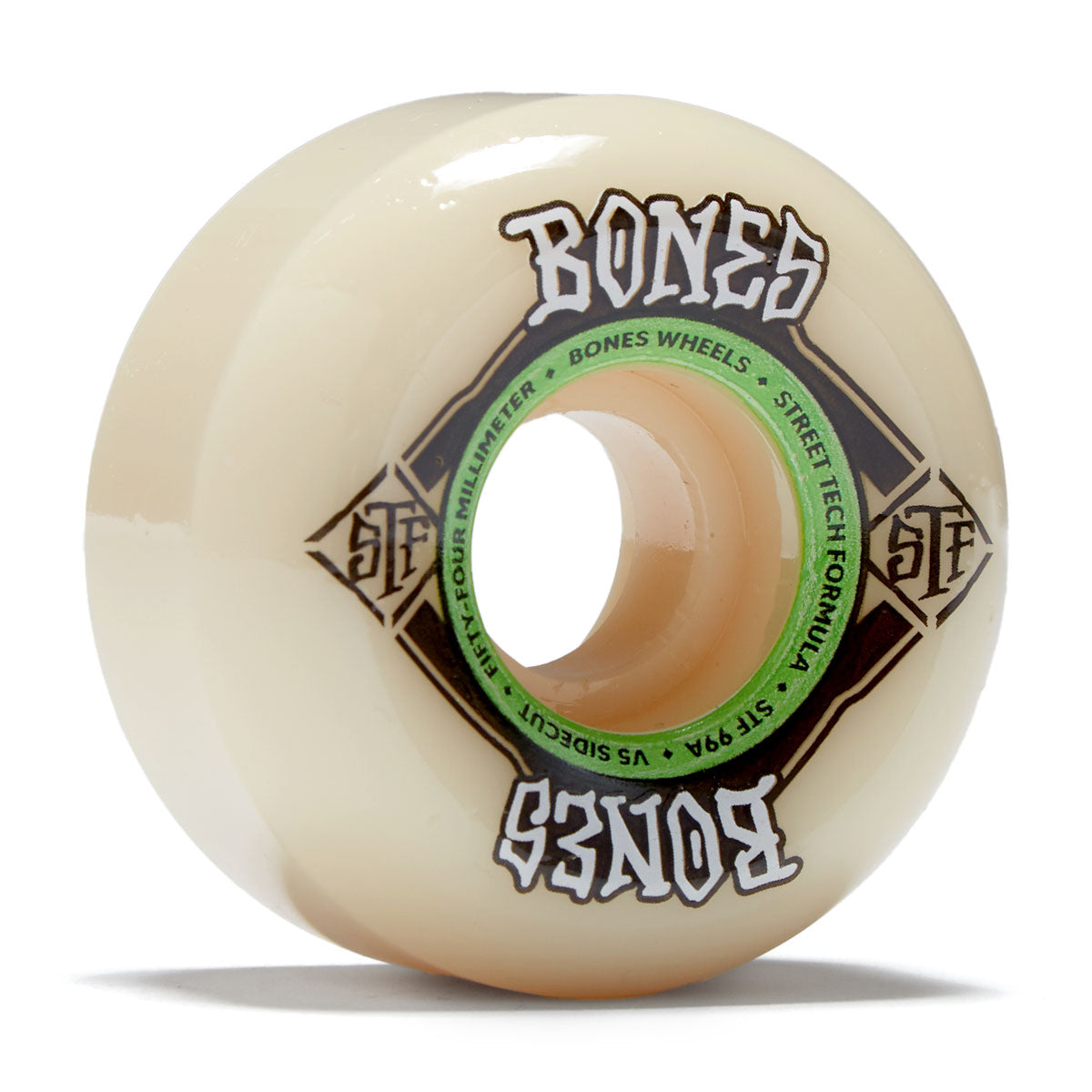 Bones STF Sidecuts 99a V5 Sidecut Skateboard Wheels - 54mm image 1