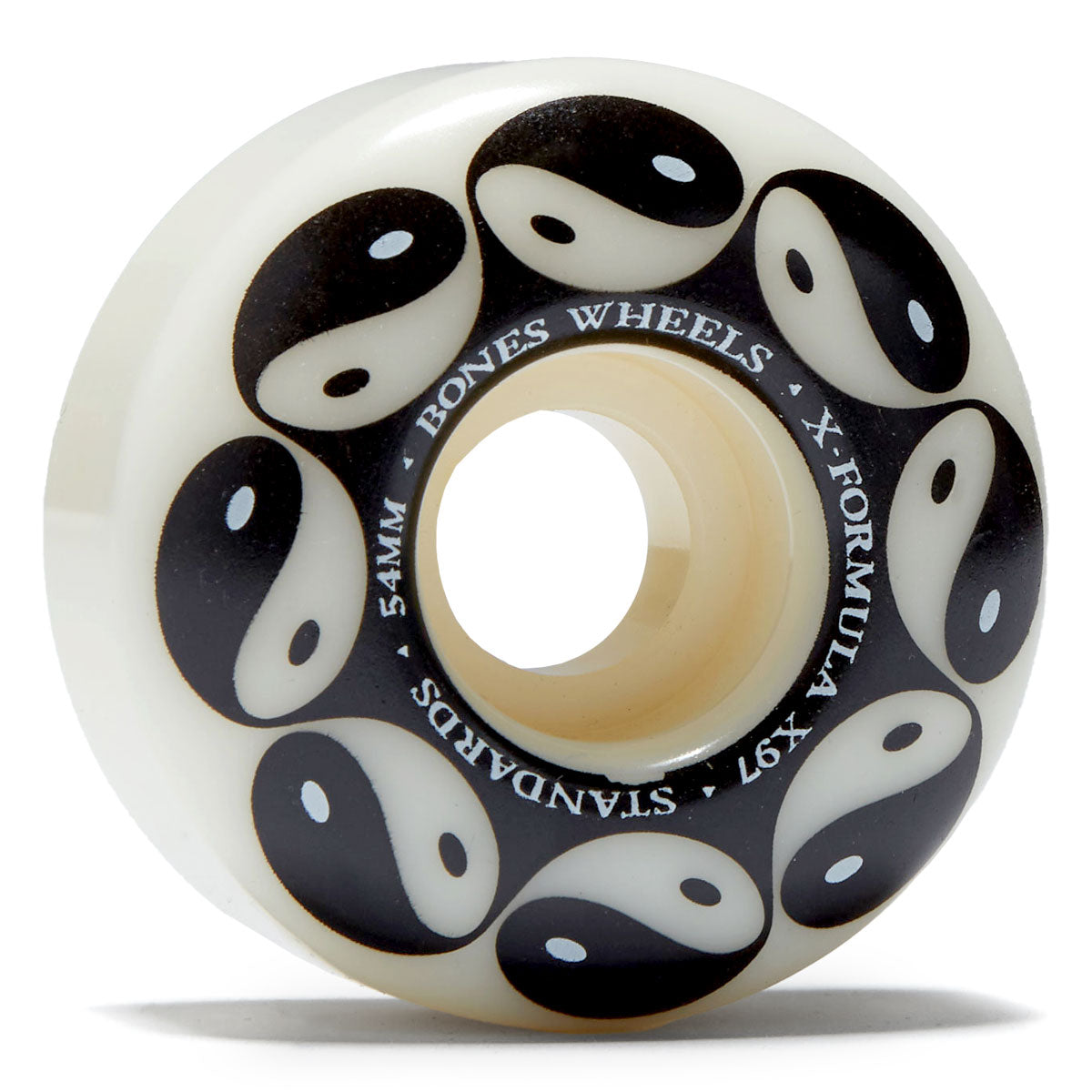 Bones X Formula Yin Yang 97a V1 Standard Skateboard Wheels - 54mm image 1