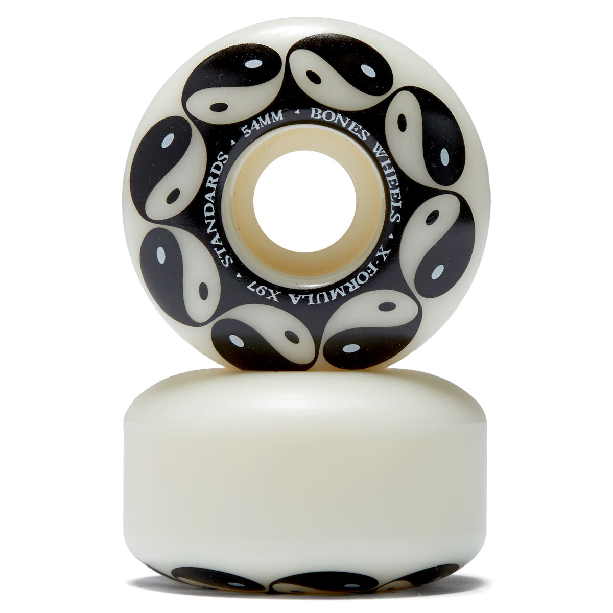 Bones X Formula Yin Yang 97a V1 Standard Skateboard Wheels - 54mm image 2