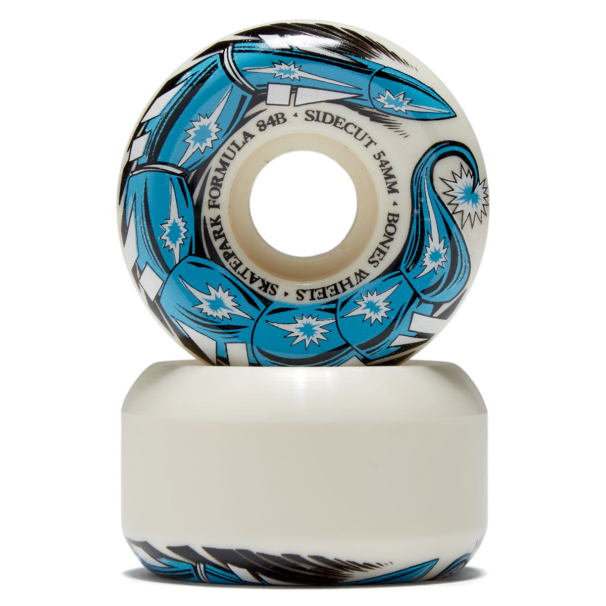 Bones SPF Scorpeedo 104a Sidecut Skateboard Wheels - 54mm image 2