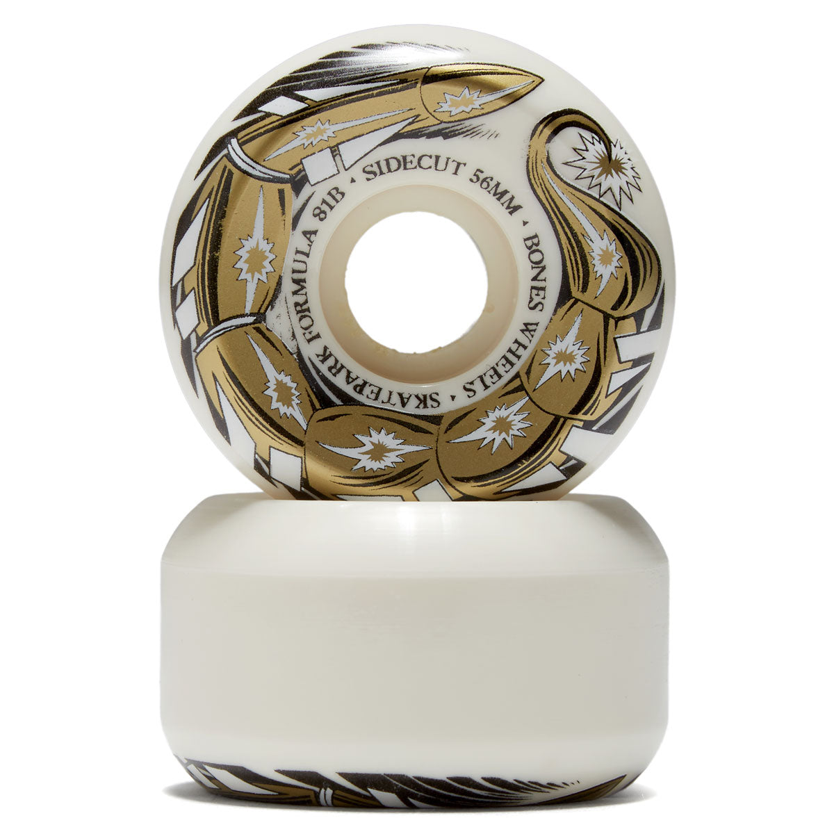 Bones SPF Scorpeedo 101a Sidecut Skateboard Wheels - 56mm image 2