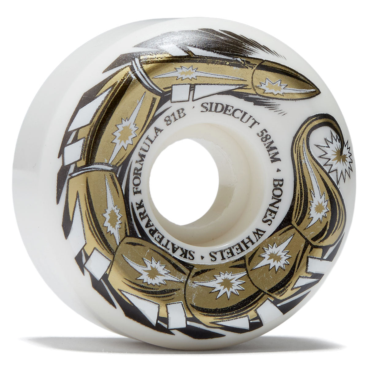 Bones SPF Scorpeedo 101a Sidecut Skateboard Wheels - 58mm image 1