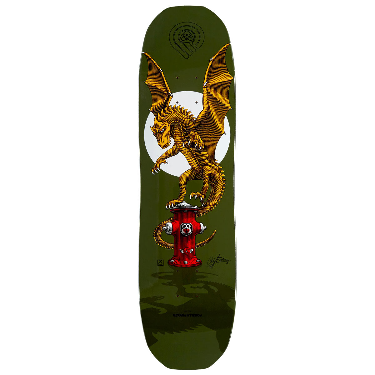 Powell-Peralta Andy Anderson Hydrant Power Lines Skateboard Deck - 8.40