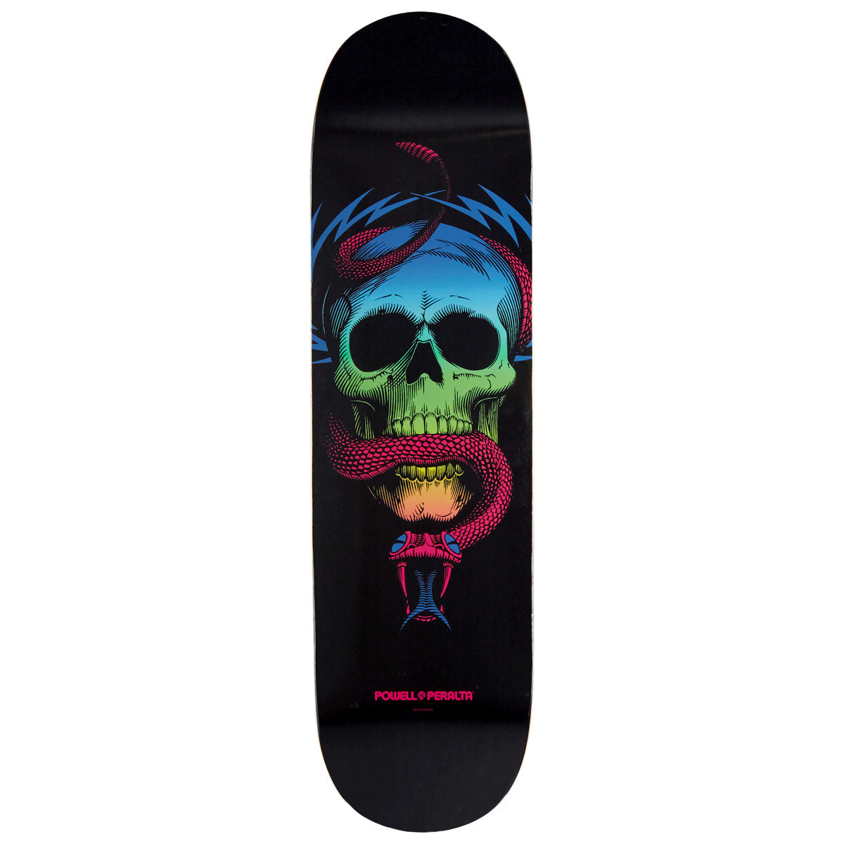 Powell-Peralta Mike McGill Skull And Snake Skateboard Deck - Blue/Green Fade - 8.50