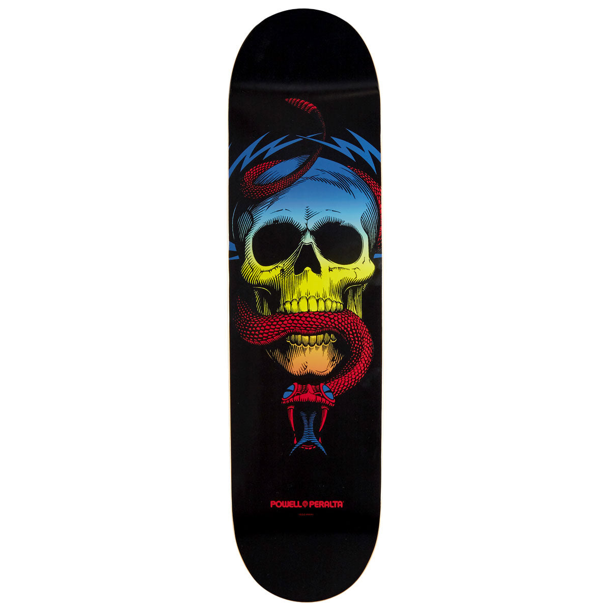 Powell-Peralta Mike McGill Skull And Snake Skateboard Deck - Blue/Yellow Fade - 8.00