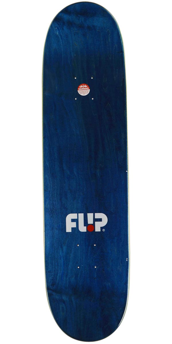 Flip Team Legalize Skateboard Deck - Rasta - 8.25