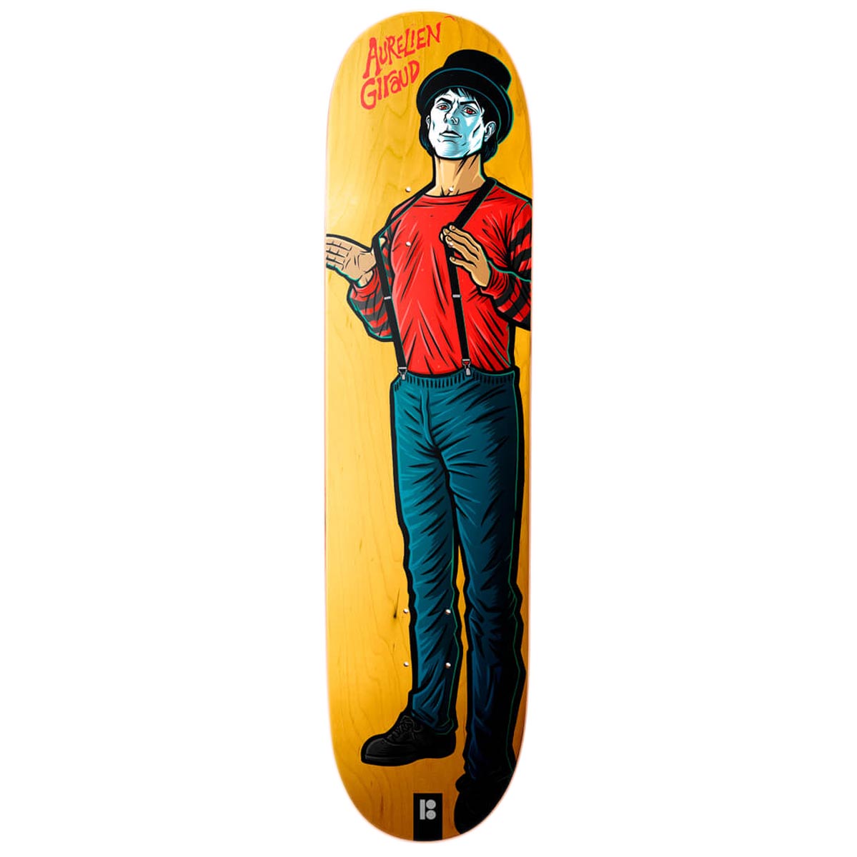 Plan B Warriors Giraud Skateboard Deck - 8.125