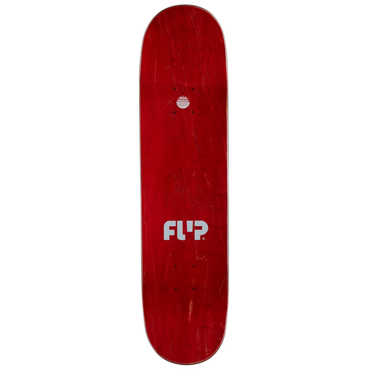 Flip Team Glitch Skateboard Deck - Orange - 8.00