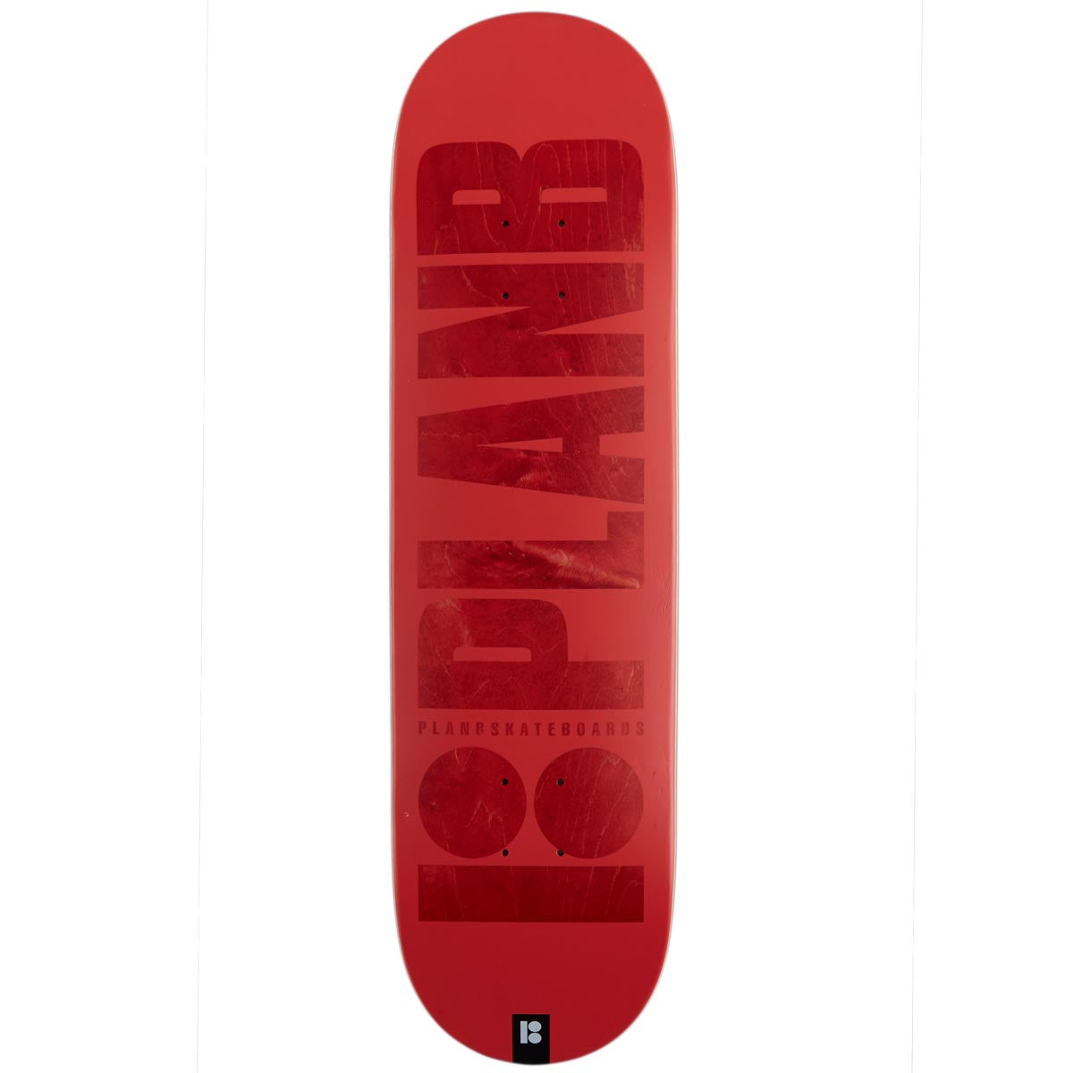 Plan B Team Grain Skateboard Deck - Red - 8.50