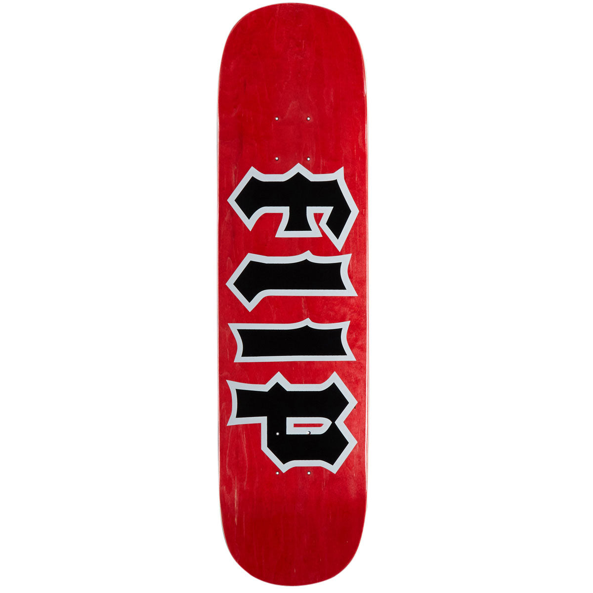 Flip Team Cancelled Skateboard Deck - Red Stain - 8.00