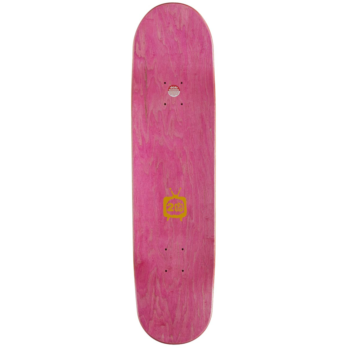 Flip Scribble Logo Skateboard Deck - Yellow - 8.25