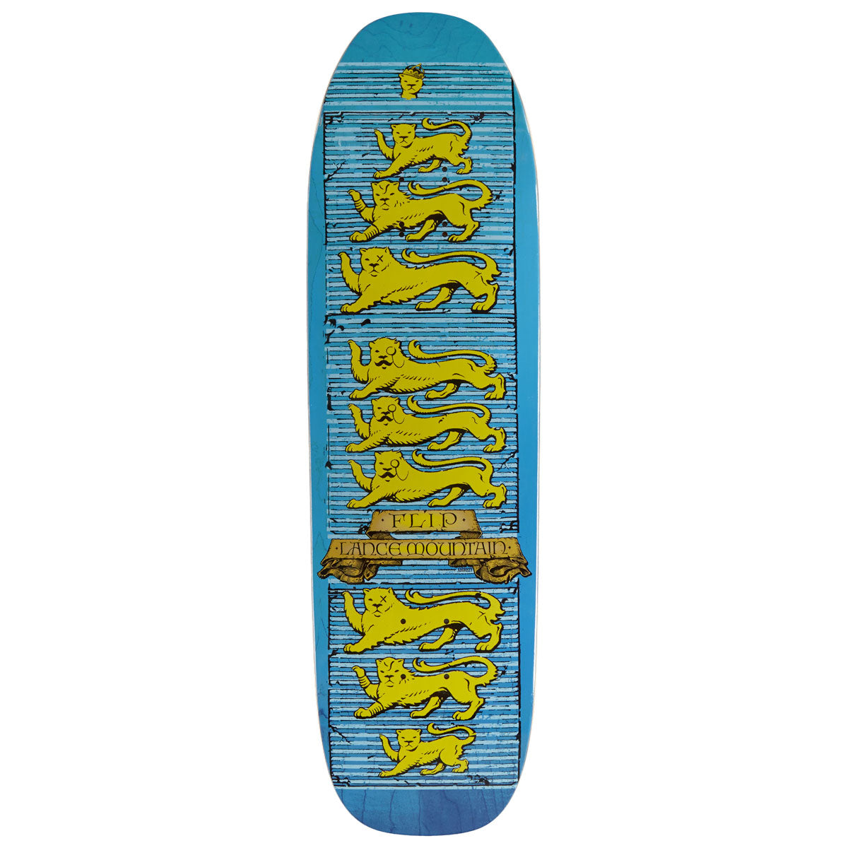 Flip Lions Mountain Skateboard Deck - 9.00
