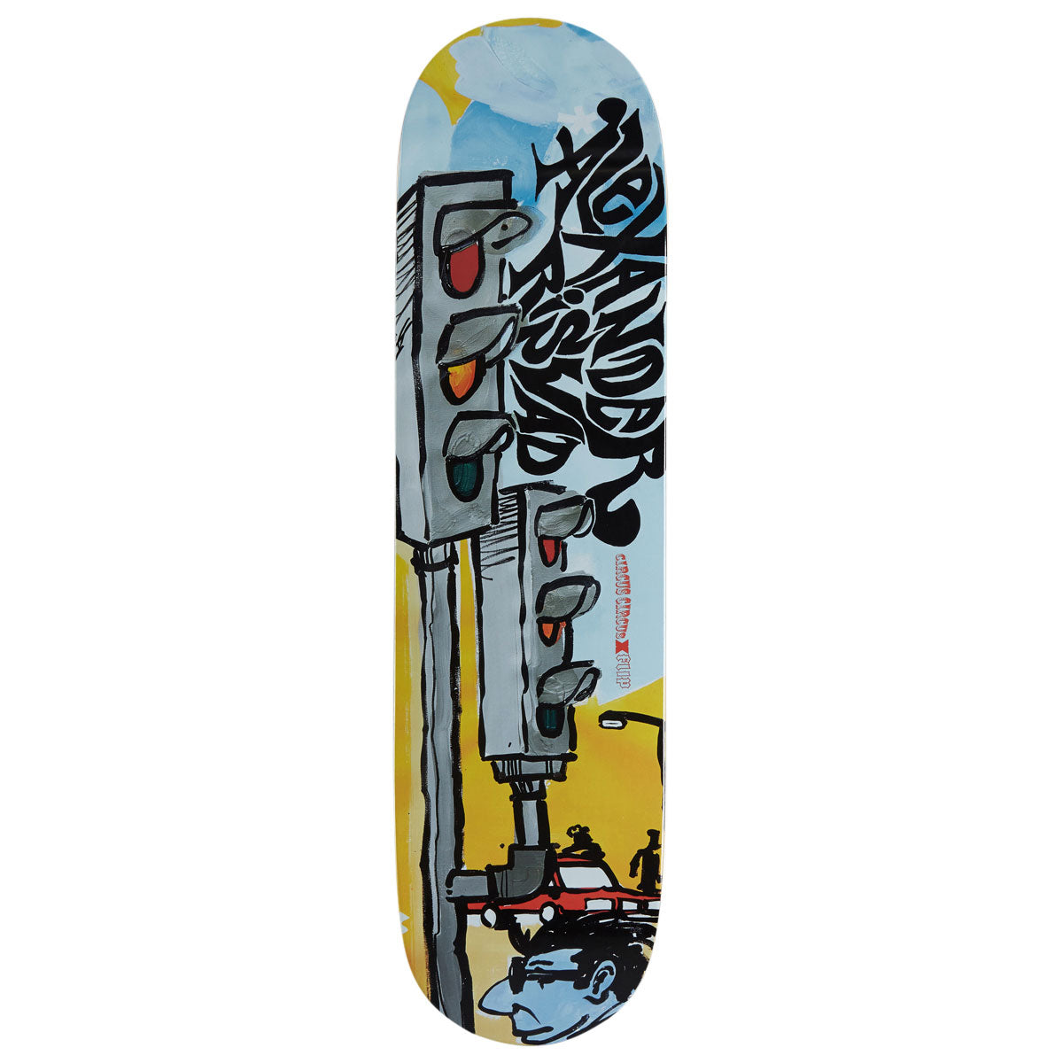 Flip x Circus Circus Risvad Skateboard Deck - 8.25
