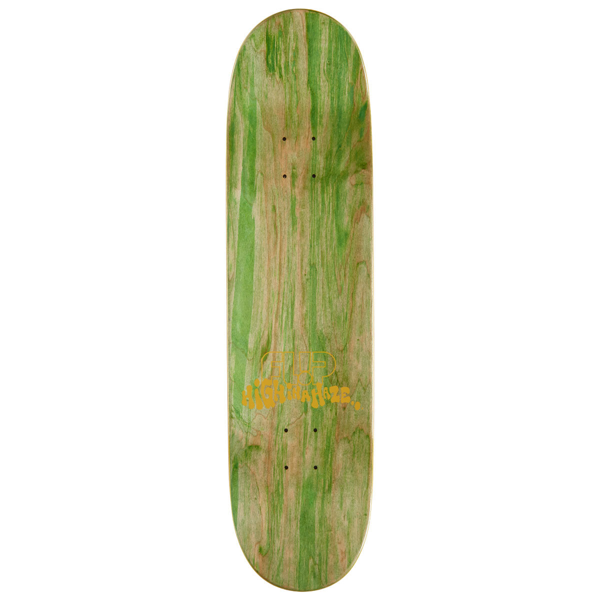 Flip High in a Haze Skateboard Deck - Green - 8.25