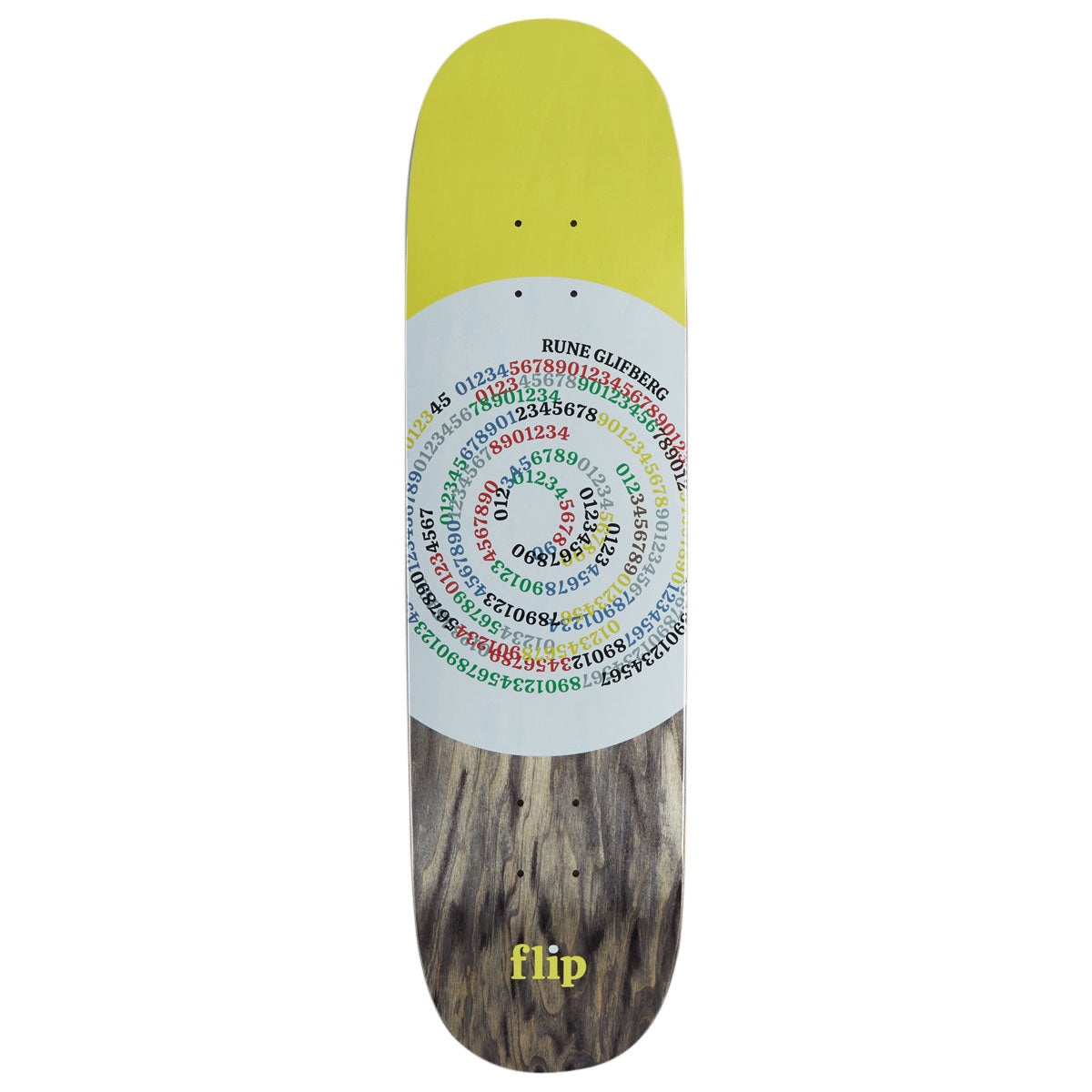 Flip Stenograph Glifberg Skateboard Deck - 8.50