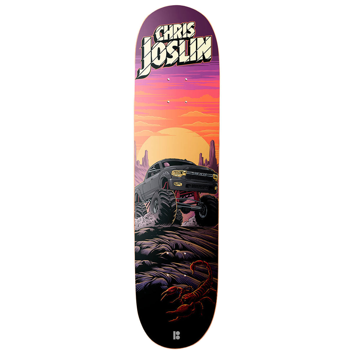 Plan B Jackedup Joslin Skateboard Deck - 8.375