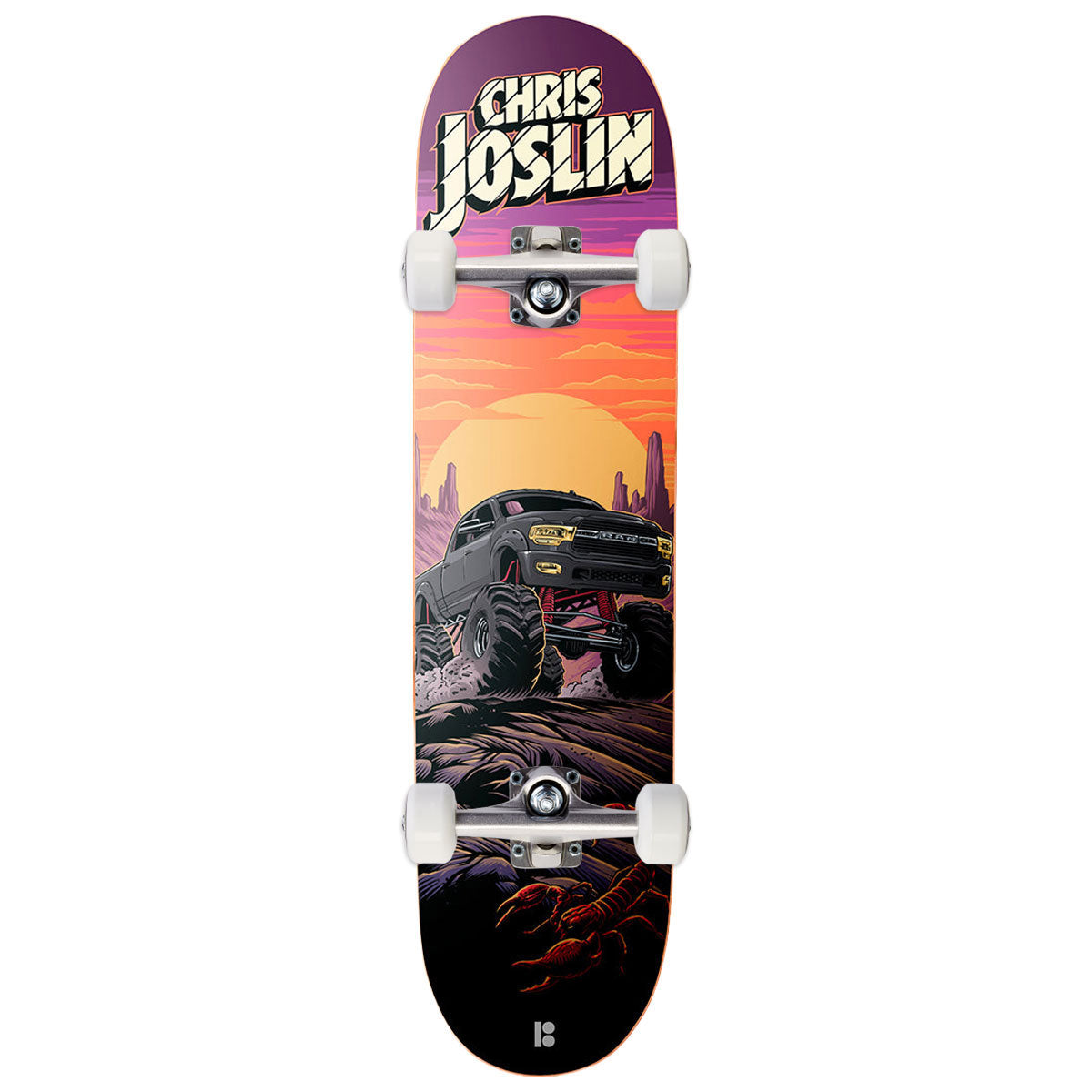 Plan B Jackedup Joslin Skateboard Complete - 8.375