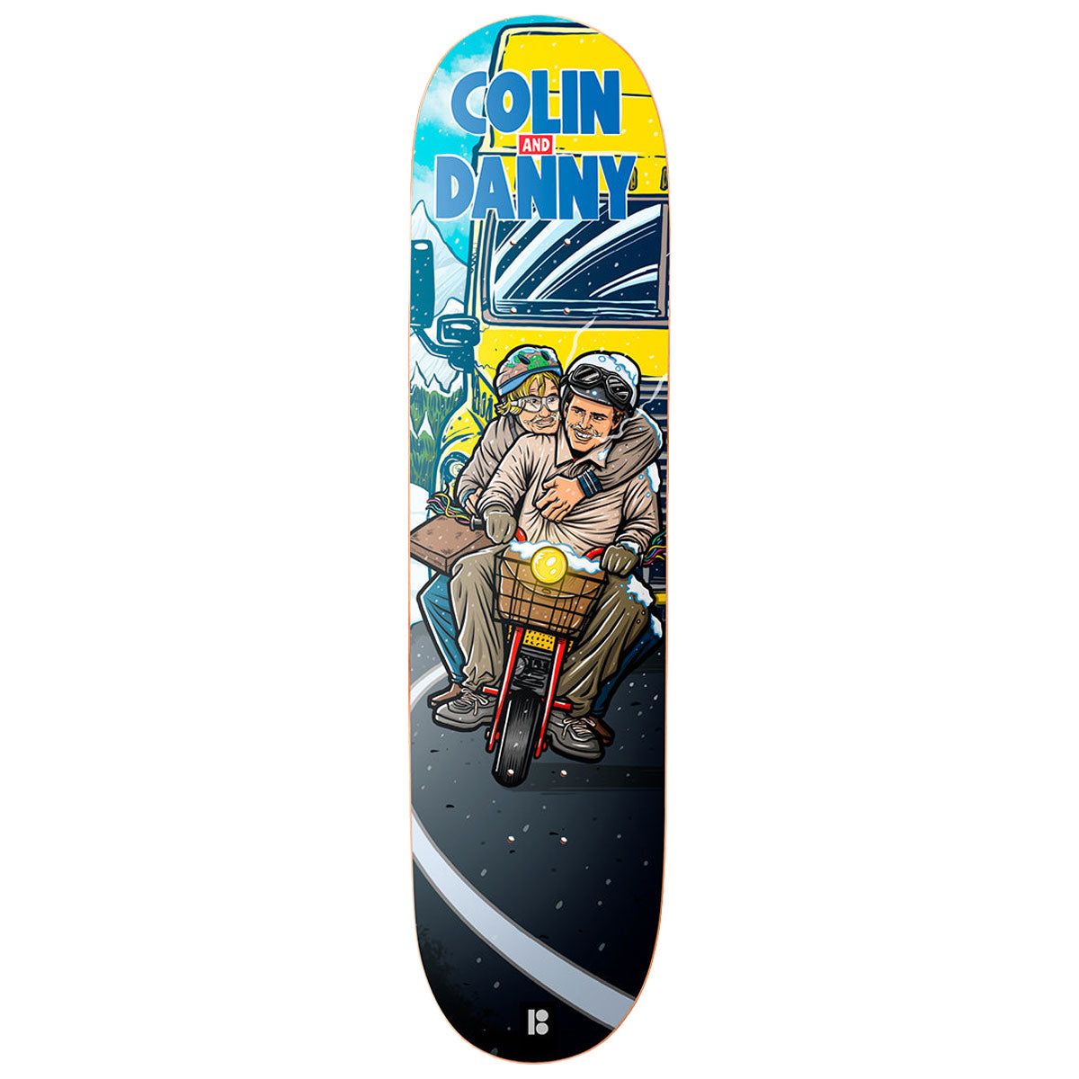 Plan B Dumb Dumber Skateboard Deck - 8.25
