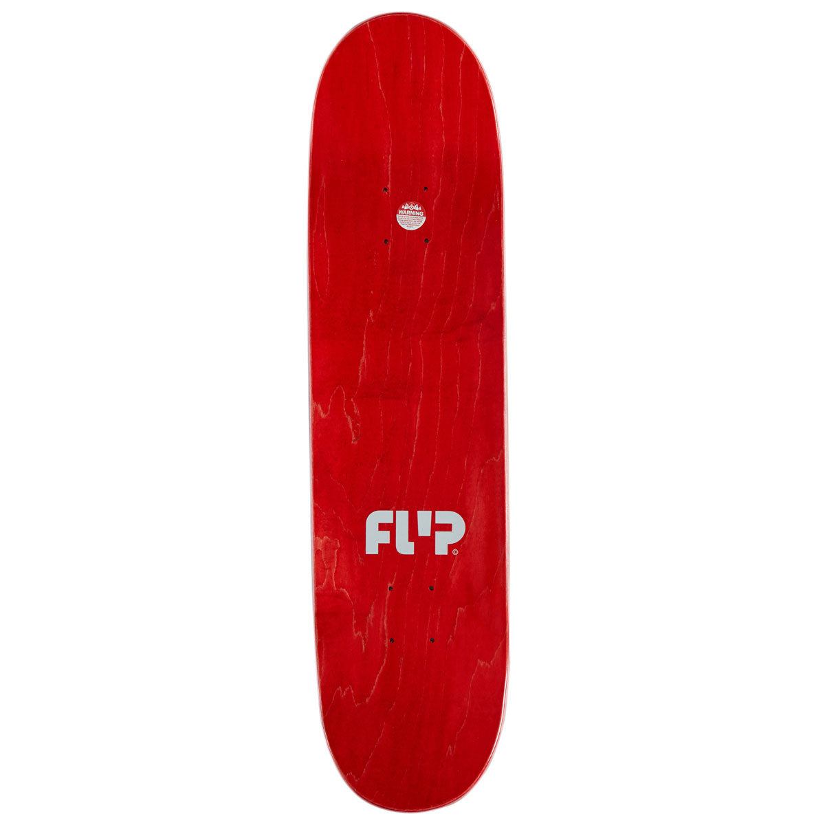 Flip Squared Logo Skateboard Complete - Red - 8.00