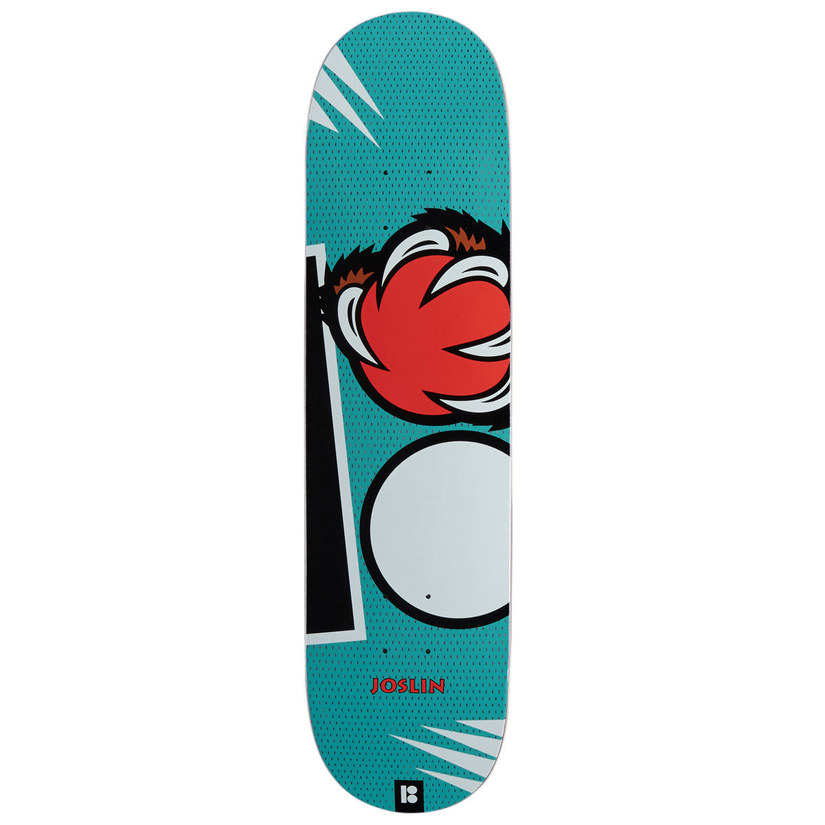Plan B Grizz Joslin Twin Skateboard Deck - 8.00
