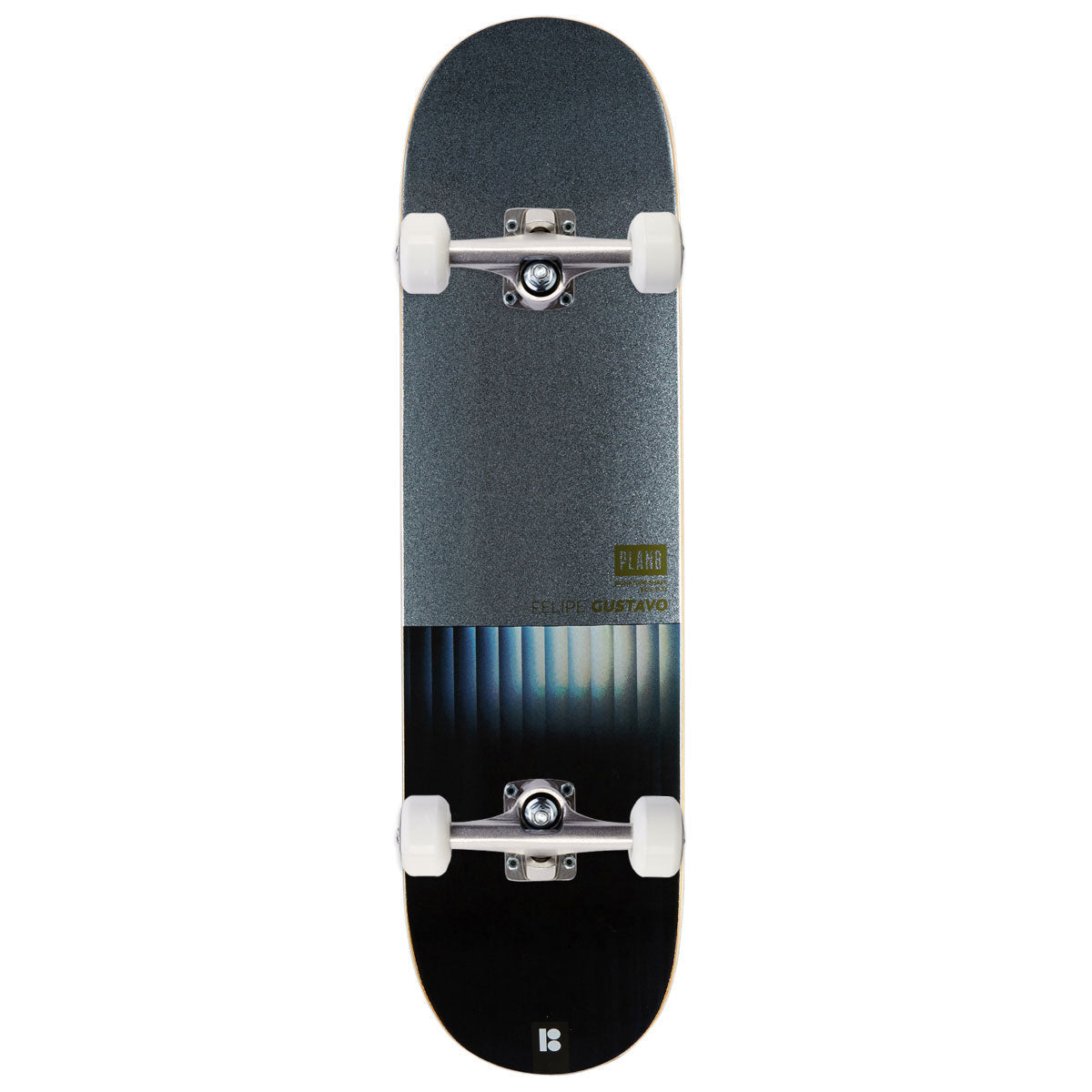 Plan B Fractal Gustavo Twin Skateboard Complete - 8.375