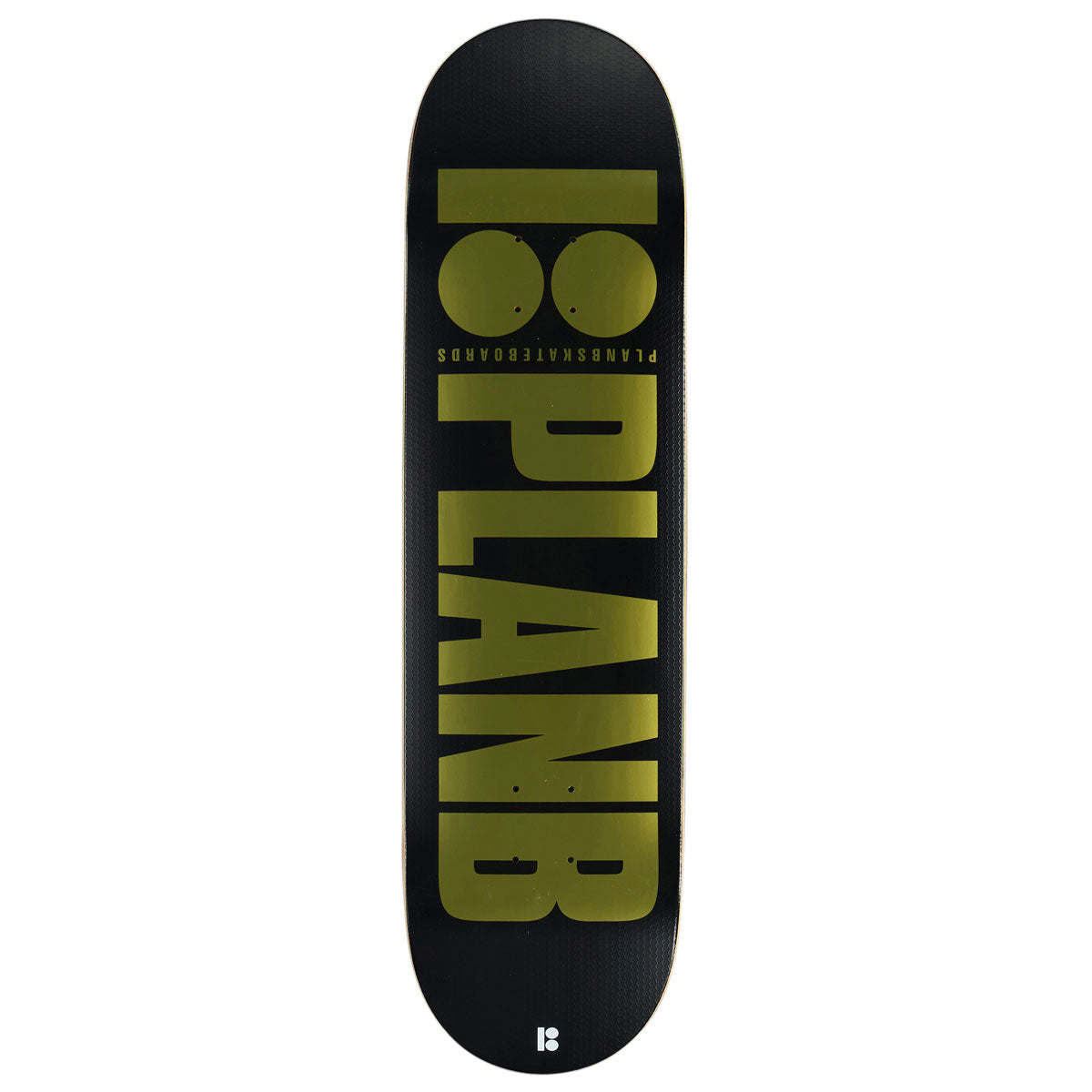 Plan B OG Skateboard Deck - Gold - 8.50